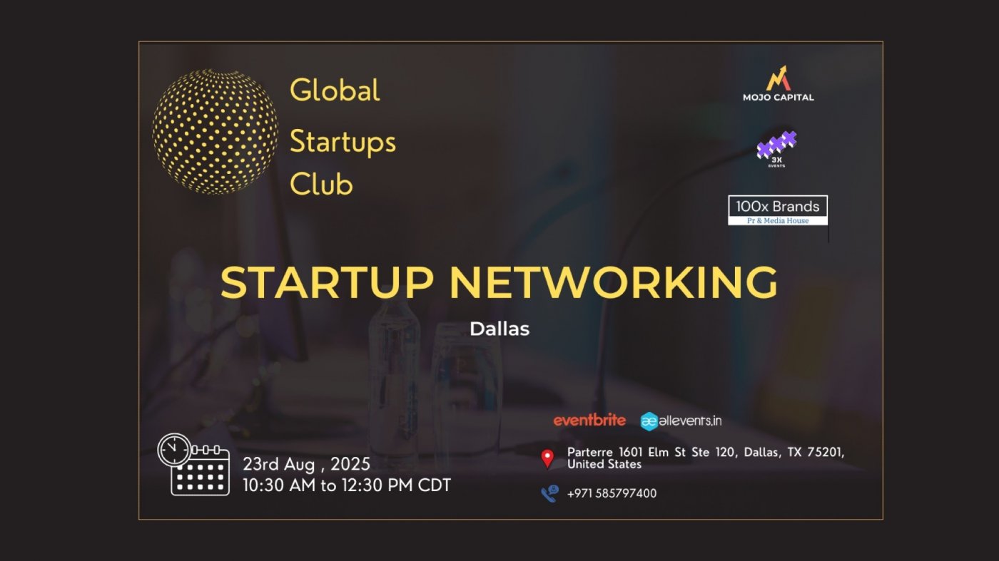 GLOBAL STARTUPS CLUB STARTUP NETWORKING Dallas 2025