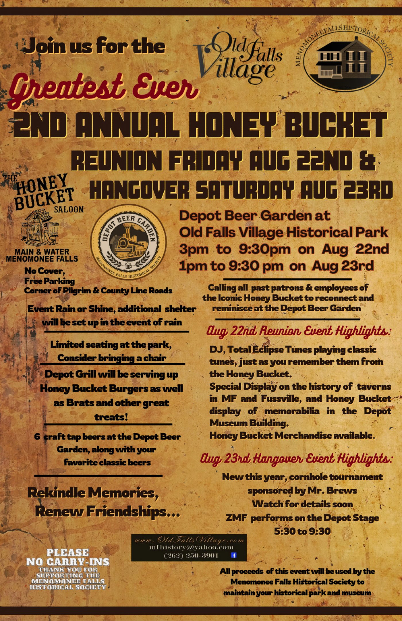 Honey Bucket Reunion