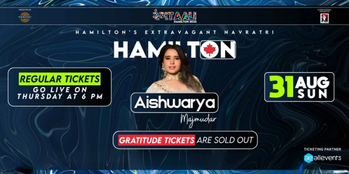 RANGTAALI Hamilton 2025 - By Aishwarya Majmudar | 31st August, 2025