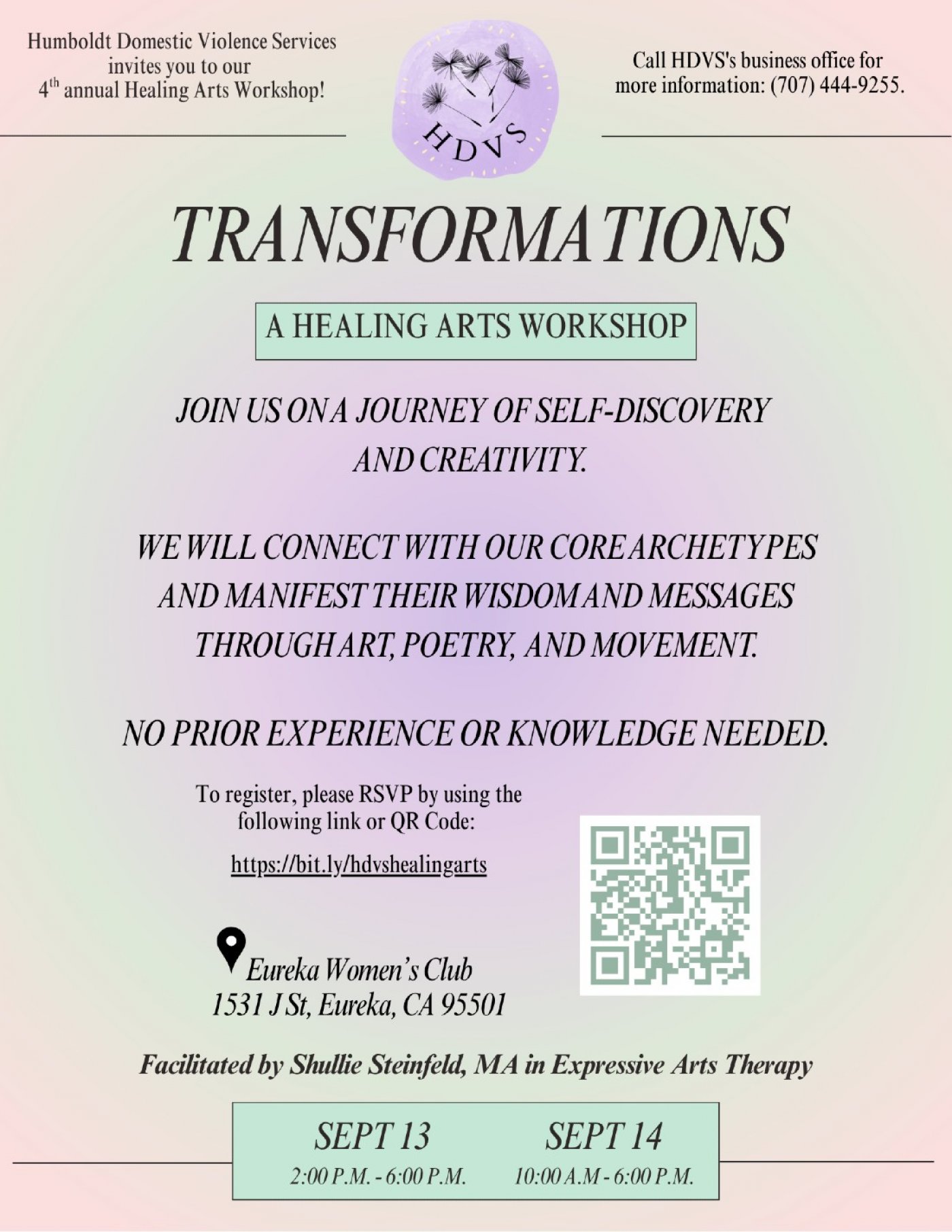 HDVS: Healing Arts Workshop