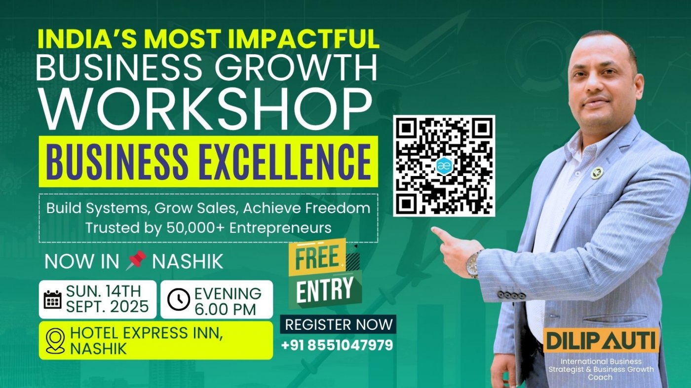Business Excellence 2025 - Business Growth Workshop Nashik