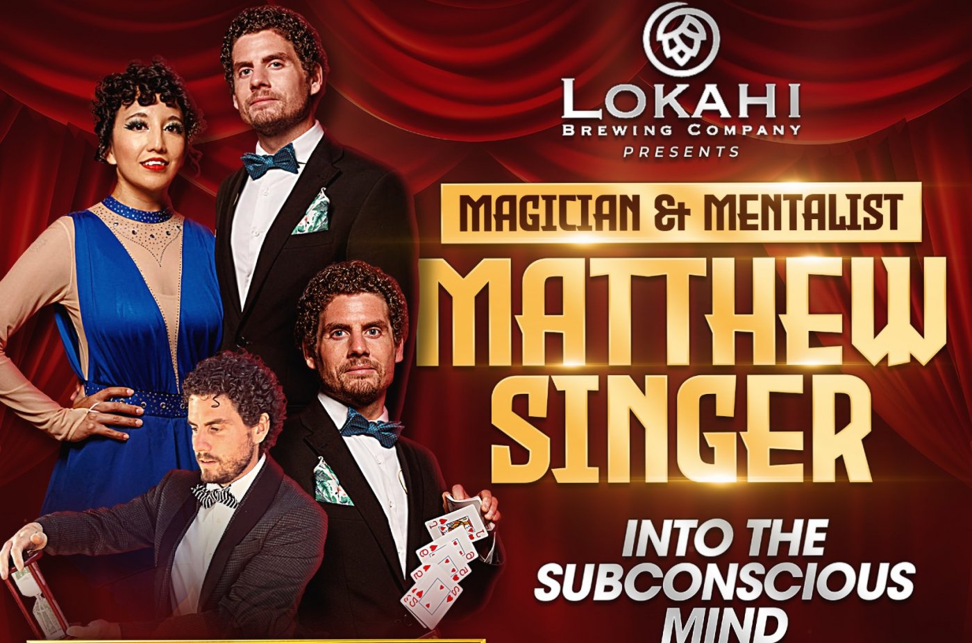 Magic Show @ Lokahi Brewing - with Matthew Singer - Friday, August 29th