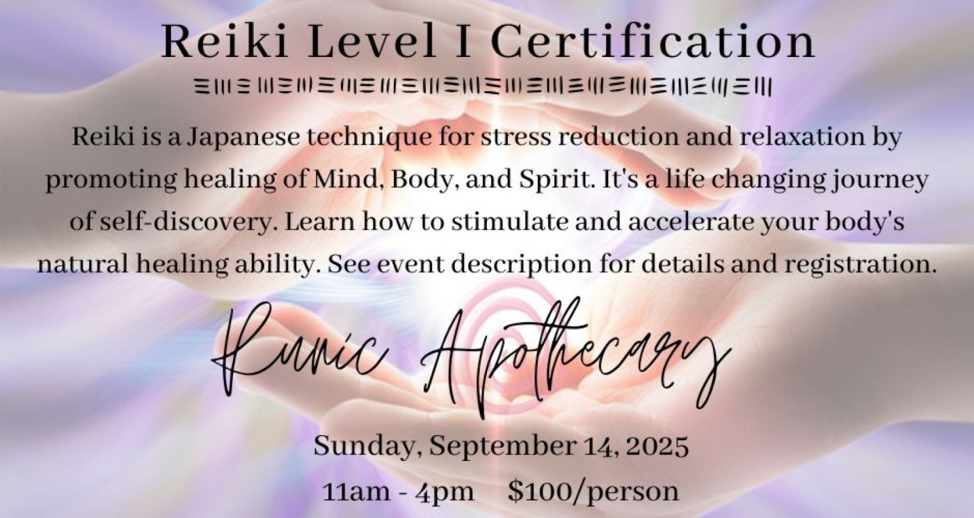 Reiki Level I Certification