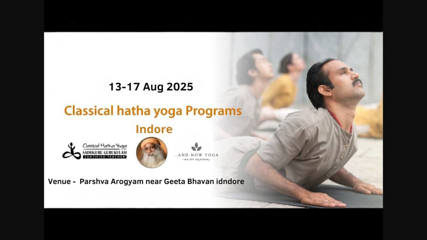 Classical Isha Hatha yoga Indore