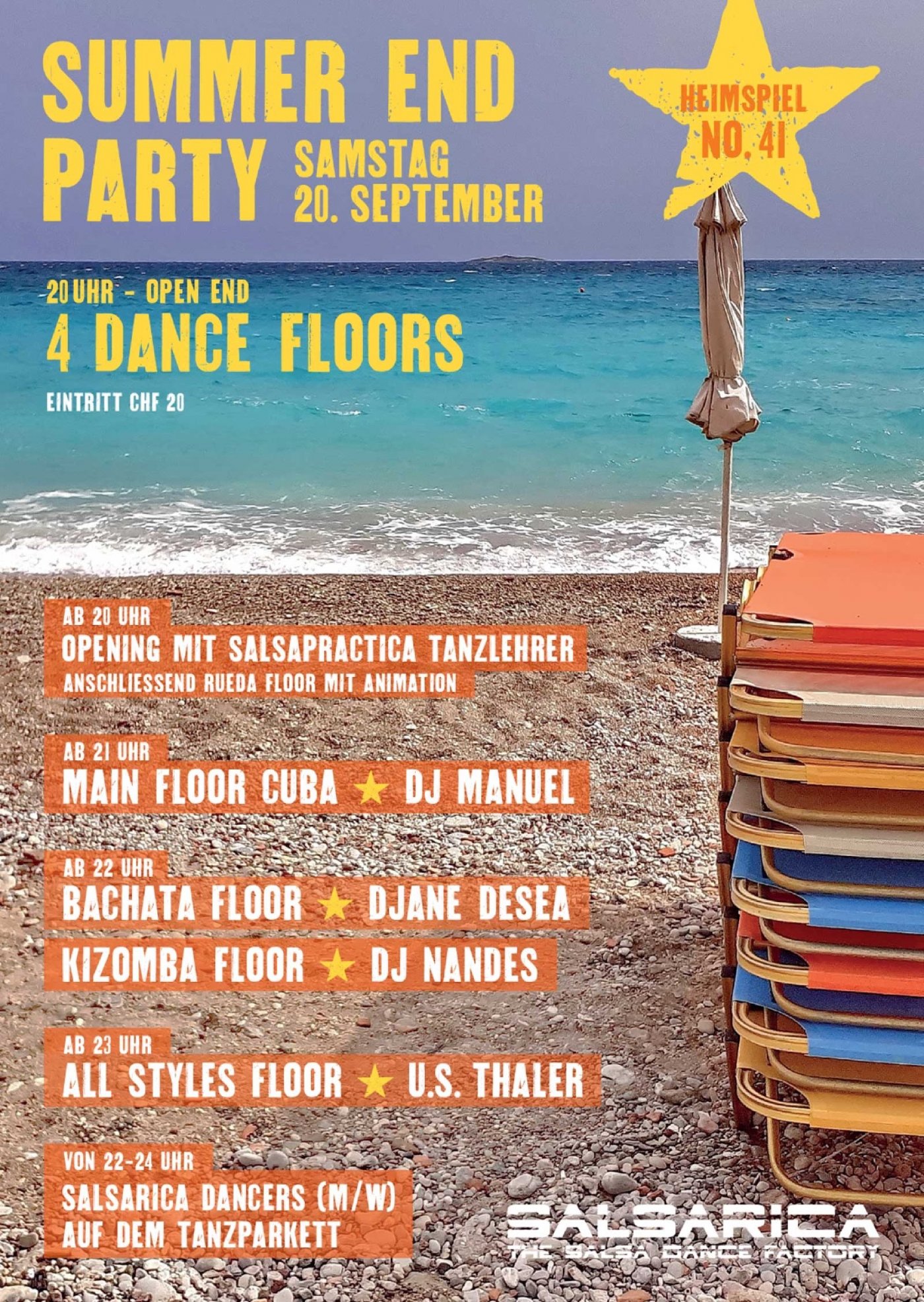 Heimspiel No. 41 - Sommer End Party