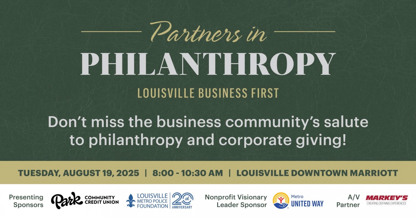 Louisville Business First Partners in Philanthropy
