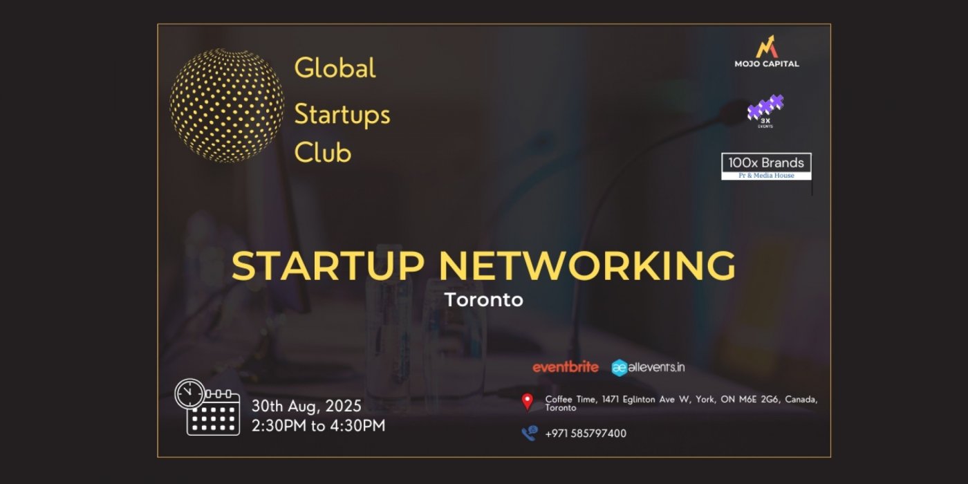 GLOBAL STARTUPS CLUB l STARTUP NETWORKING Toronto 2025