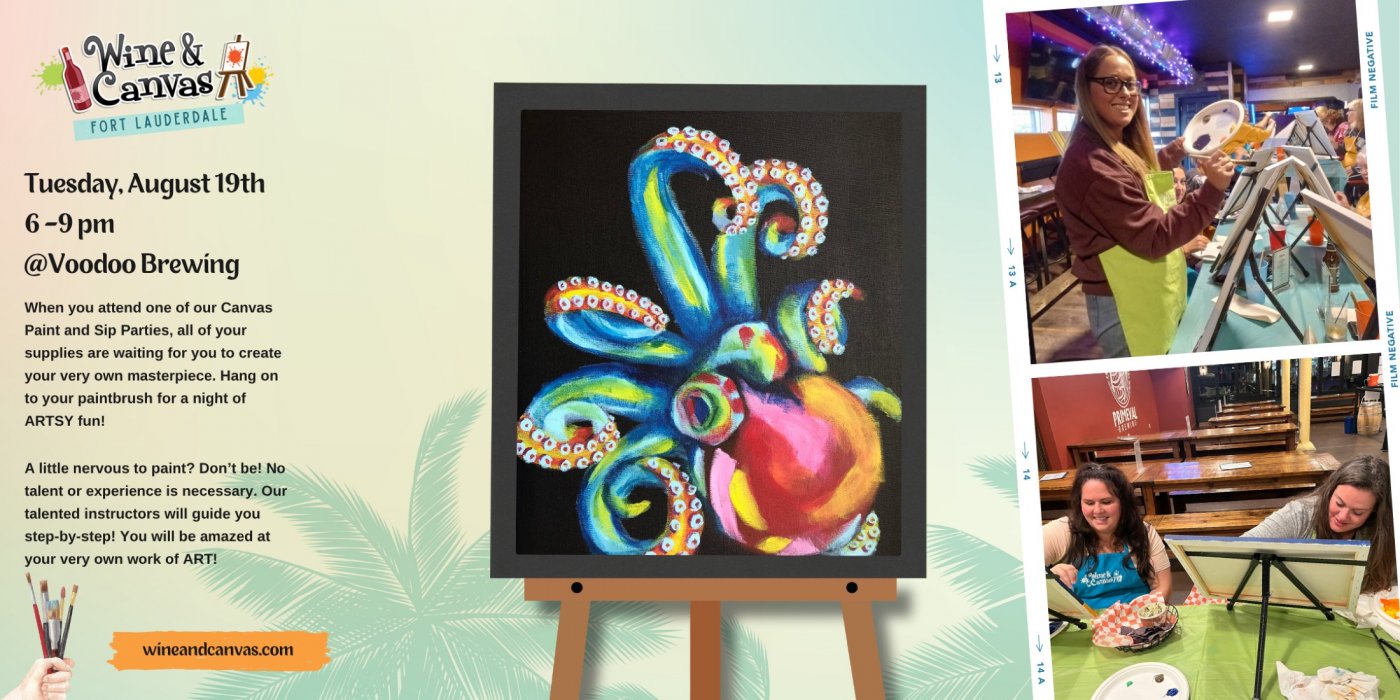 Oakland Park Paint n Sip \u2013 Tangled In Color