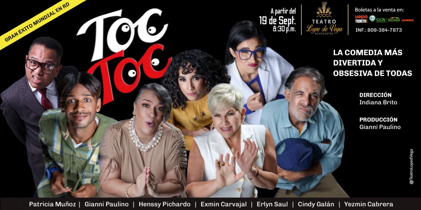 Toc Toc en el Teatro Lope de Vega