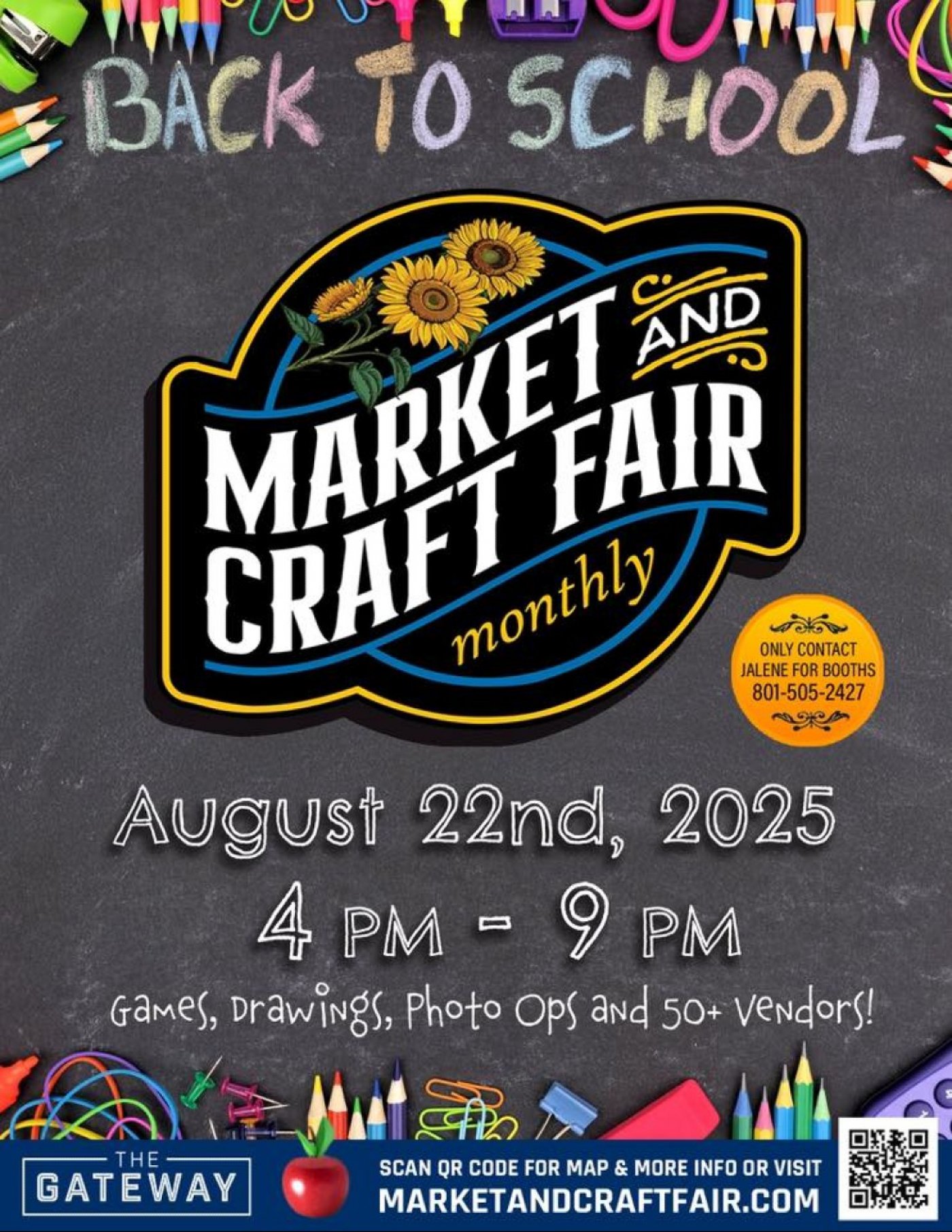 Market and Craft Fair Back to School
