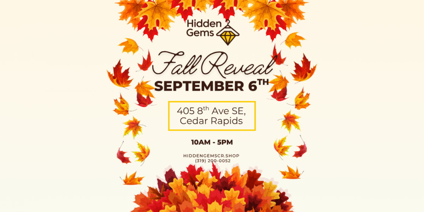 Fall Reveal at Hidden Gems!