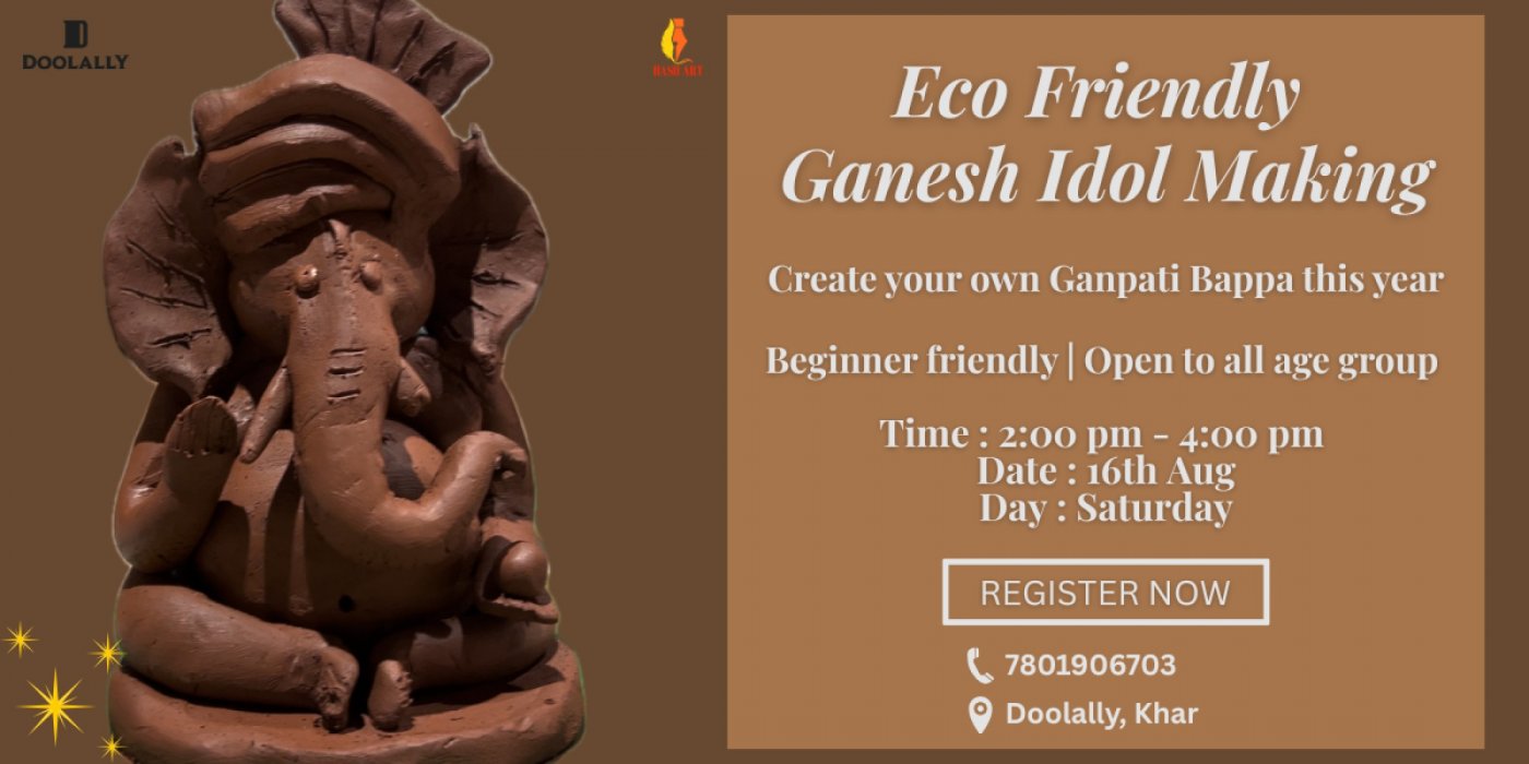 Eco friendly Ganesh Idol Making Workshop