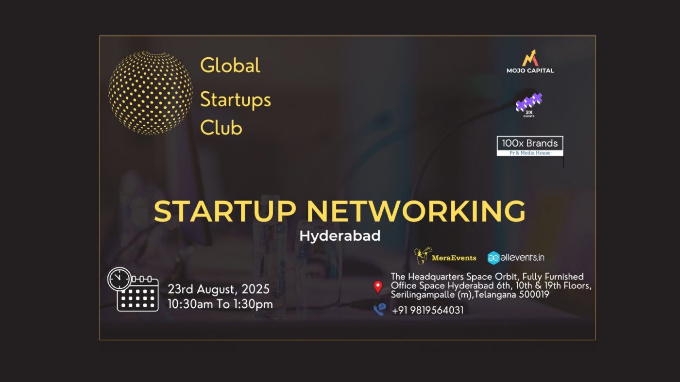 GLOBAL STARTUPS CLUB l STARTUP NETWORKING Hyderabad 2025