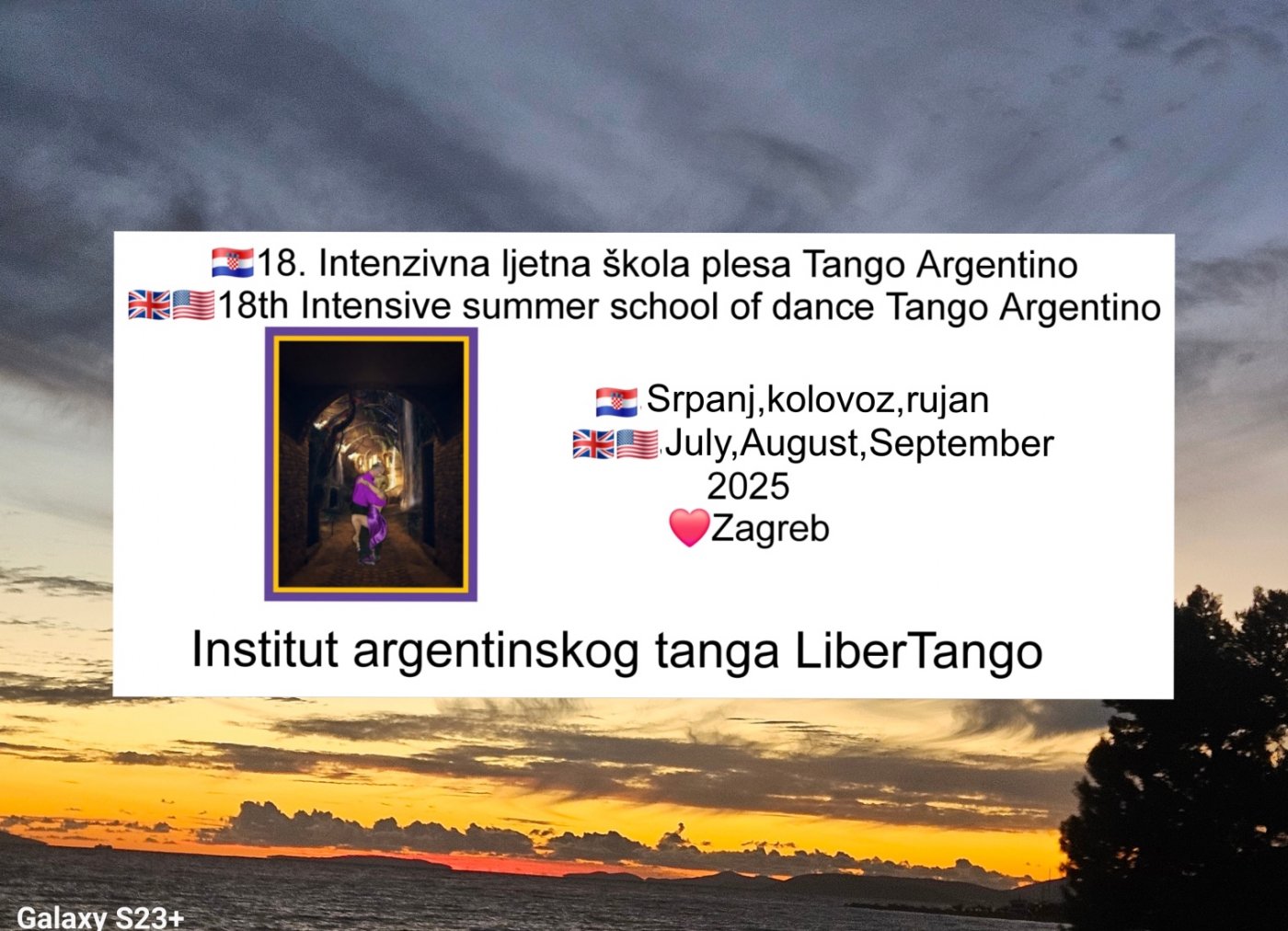 18th Intensive Summer School of dance Tango Argentino, Zagreb 3\/4