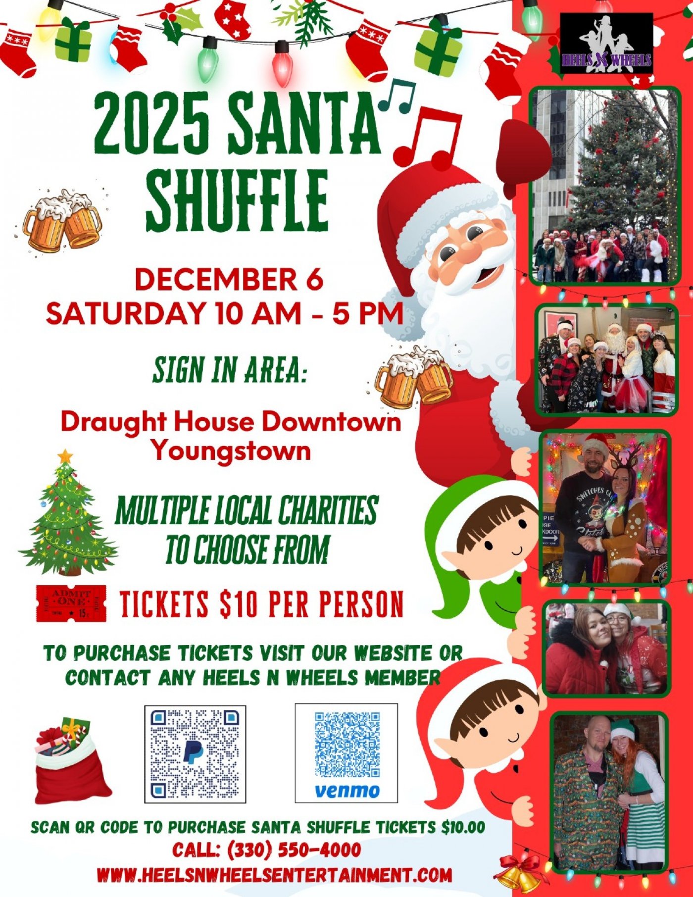 14th Annual Santa Shuffle - Downtown Youngstown