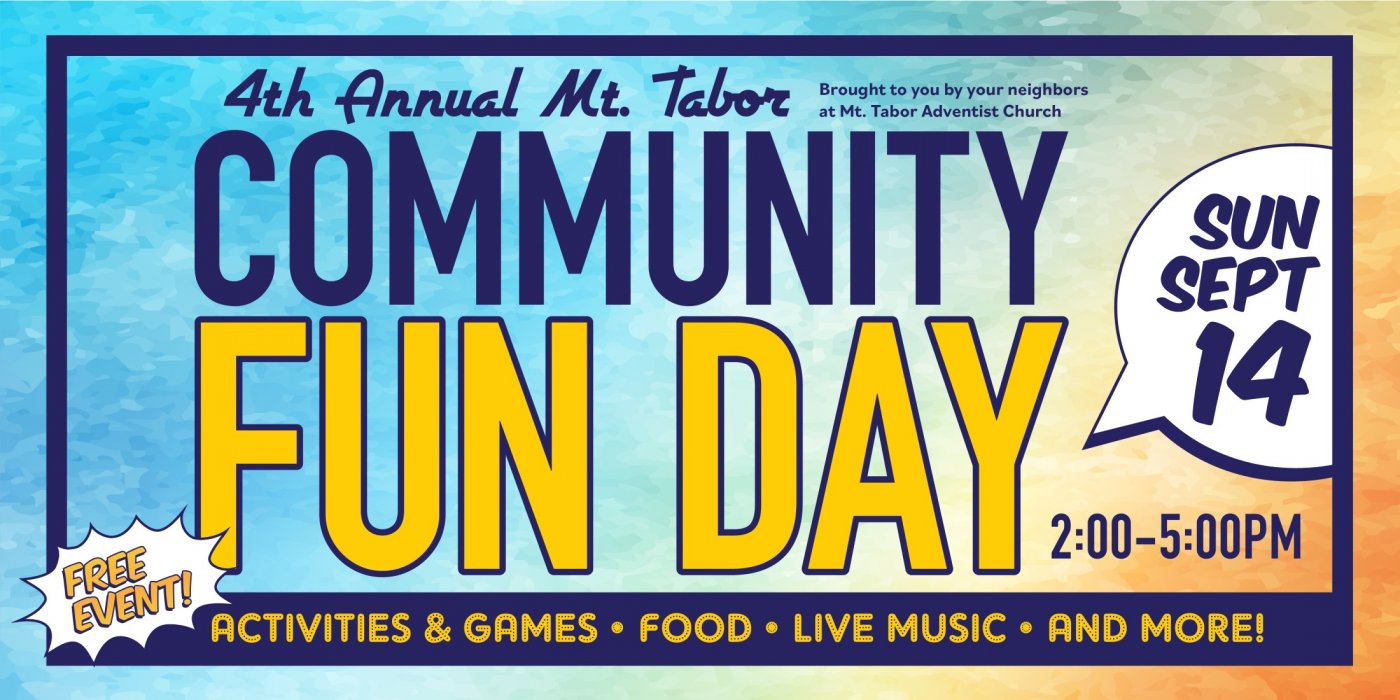 4th Annual Mt. Tabor Community Fun Day