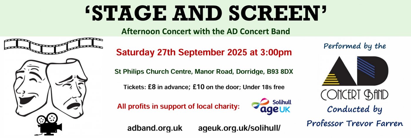 Stage and Screen with AD Concert Band
