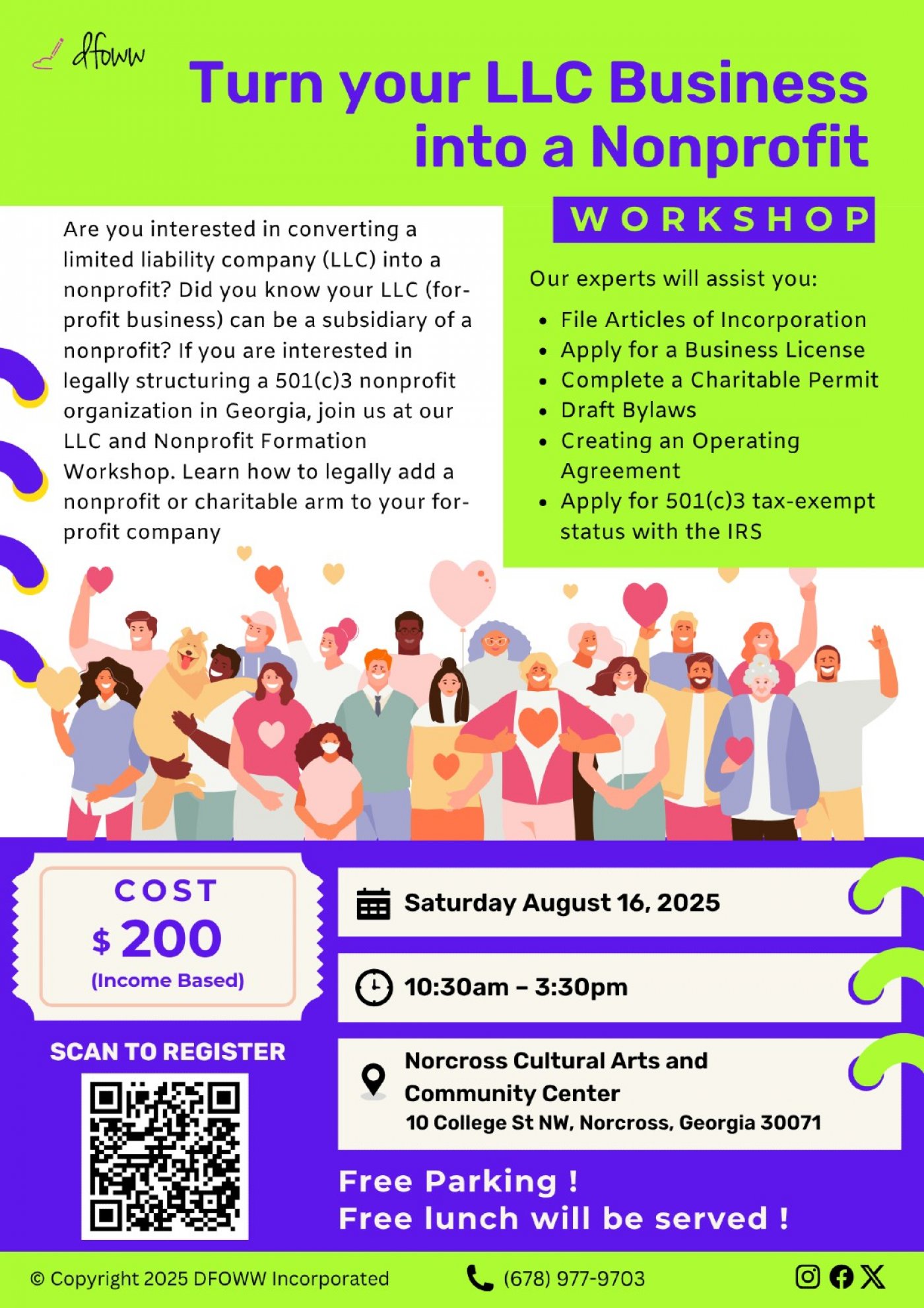 Turn Your LLC Business into a Nonprofit - Workshop