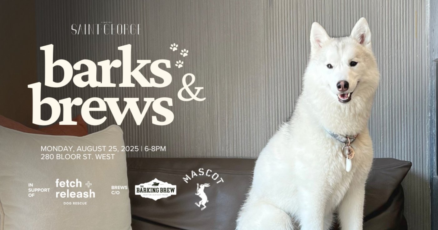 Barks & Brews at the Kimpton Saint George Hotel