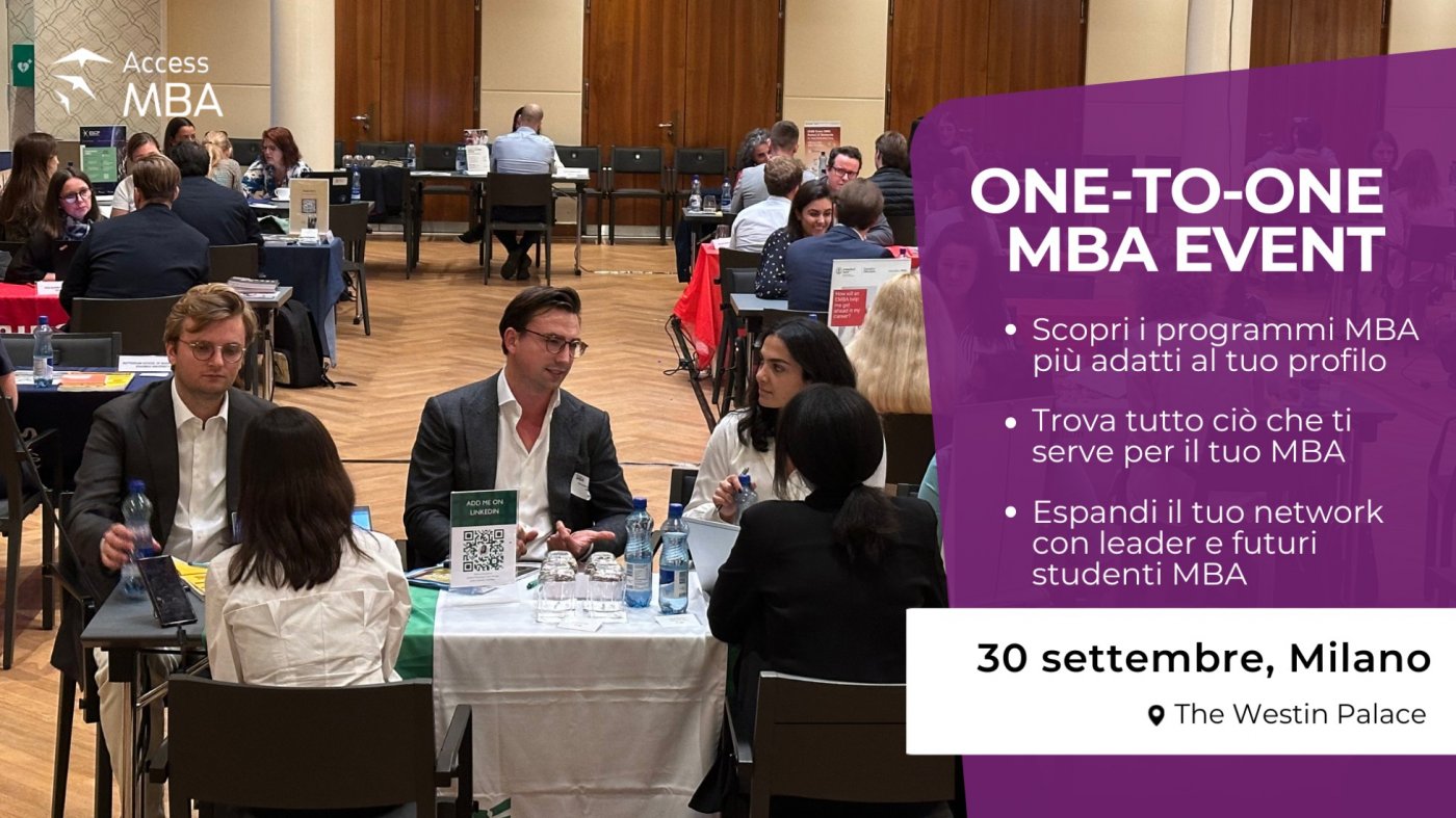 Access MBA Milano \u2013 Scopri il tuo futuro MBA il 30 settembre 2025 (Evento gratuito!)