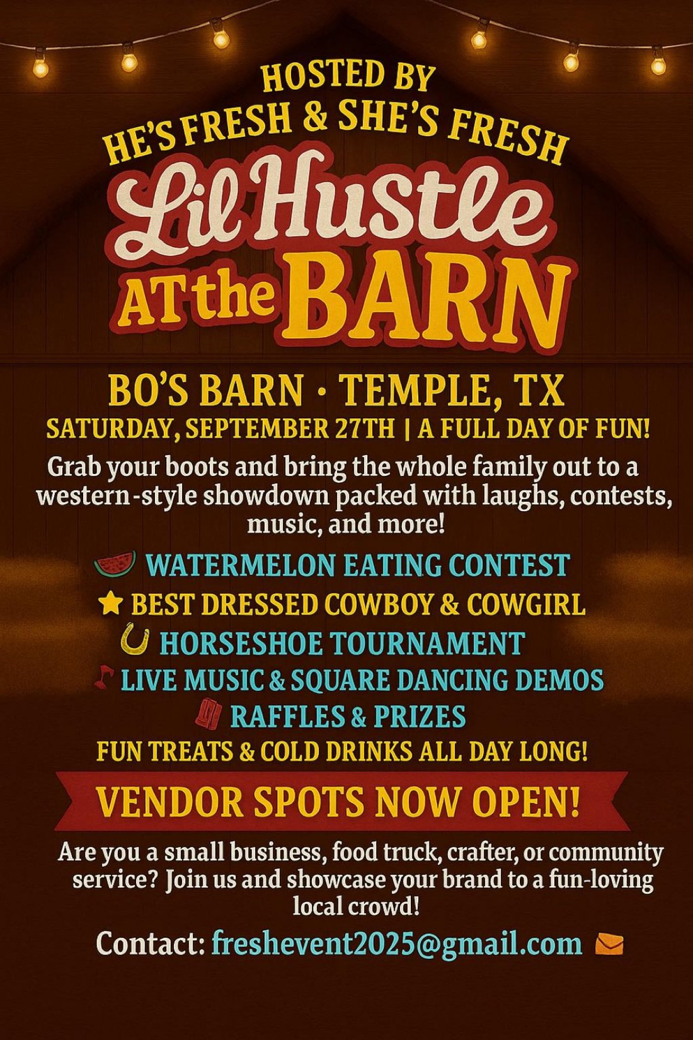 Lil Hustle At the Barn