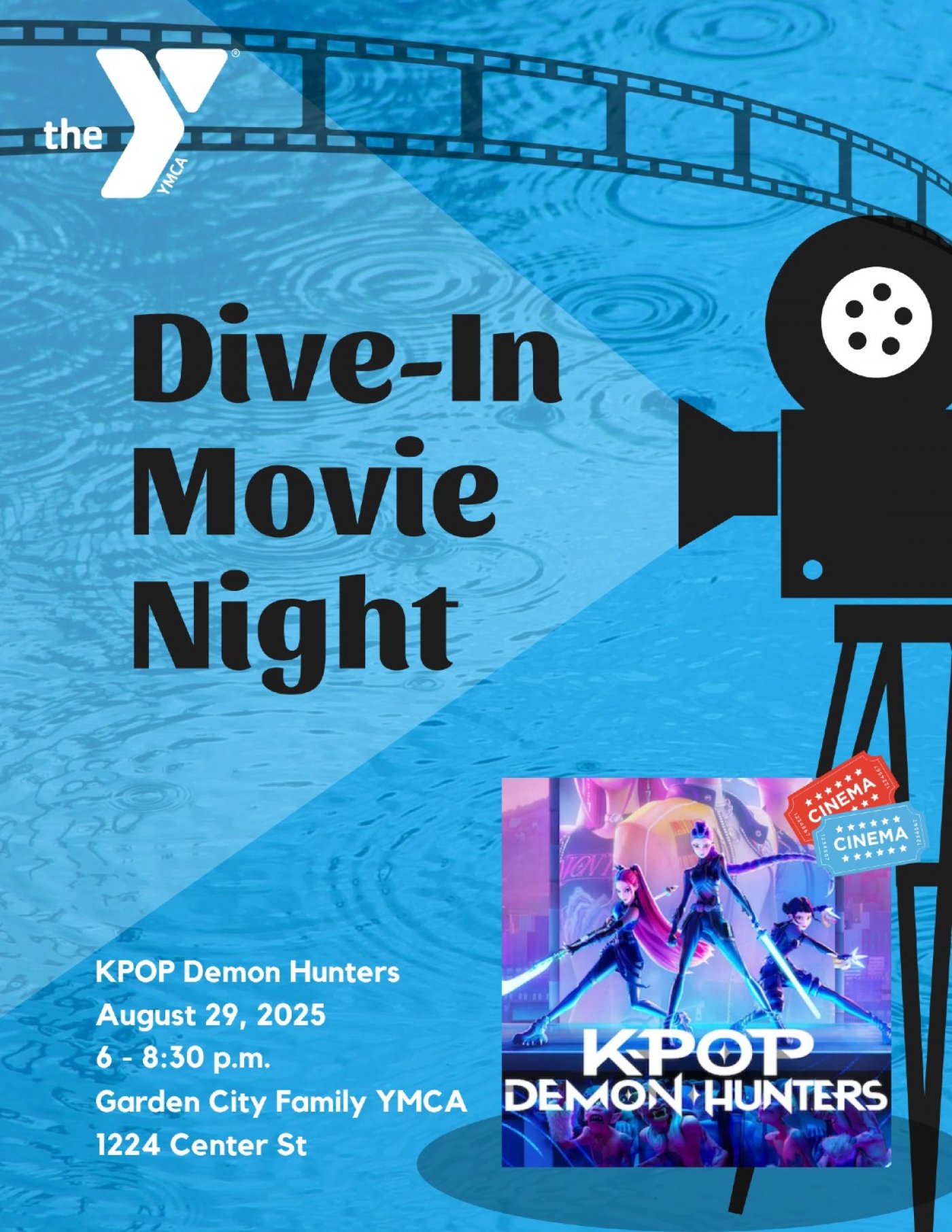 Dive-In Movie Night