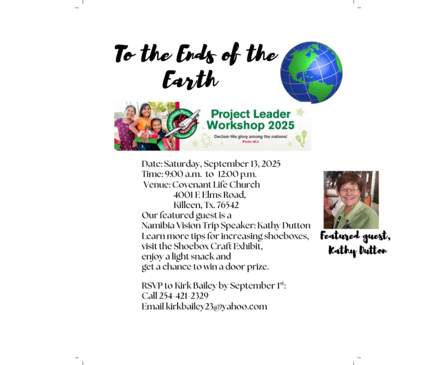 Project Leaders Workshop 2025