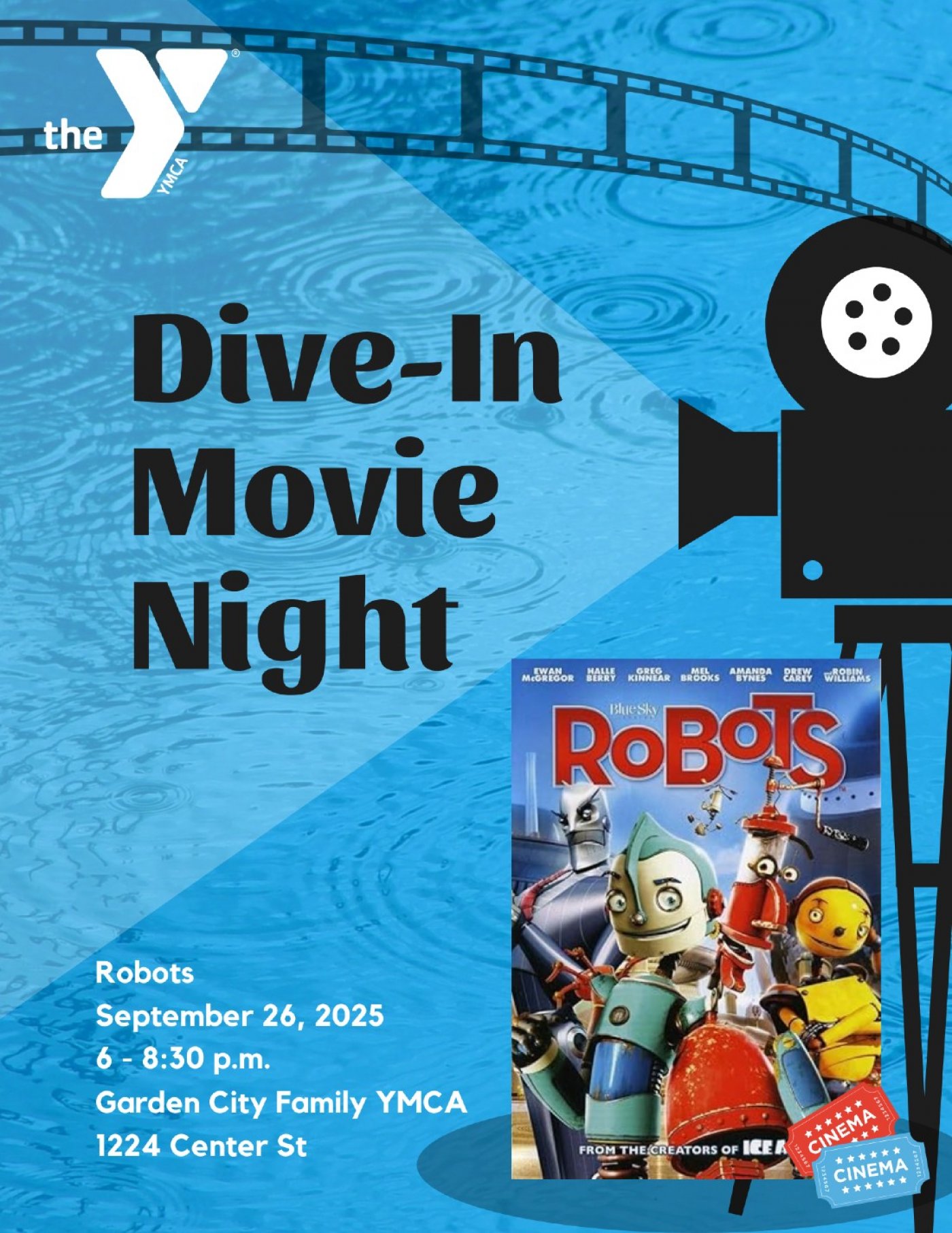 Dive-In Movie Night