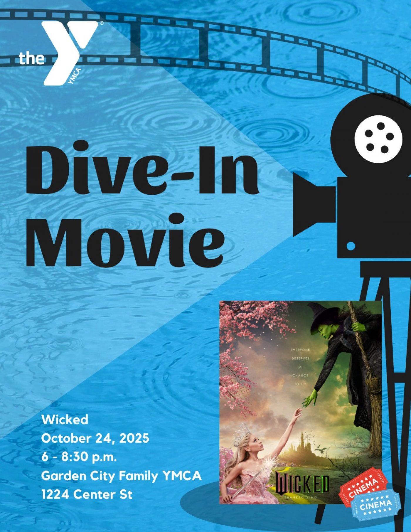 Dive-In Movie Night