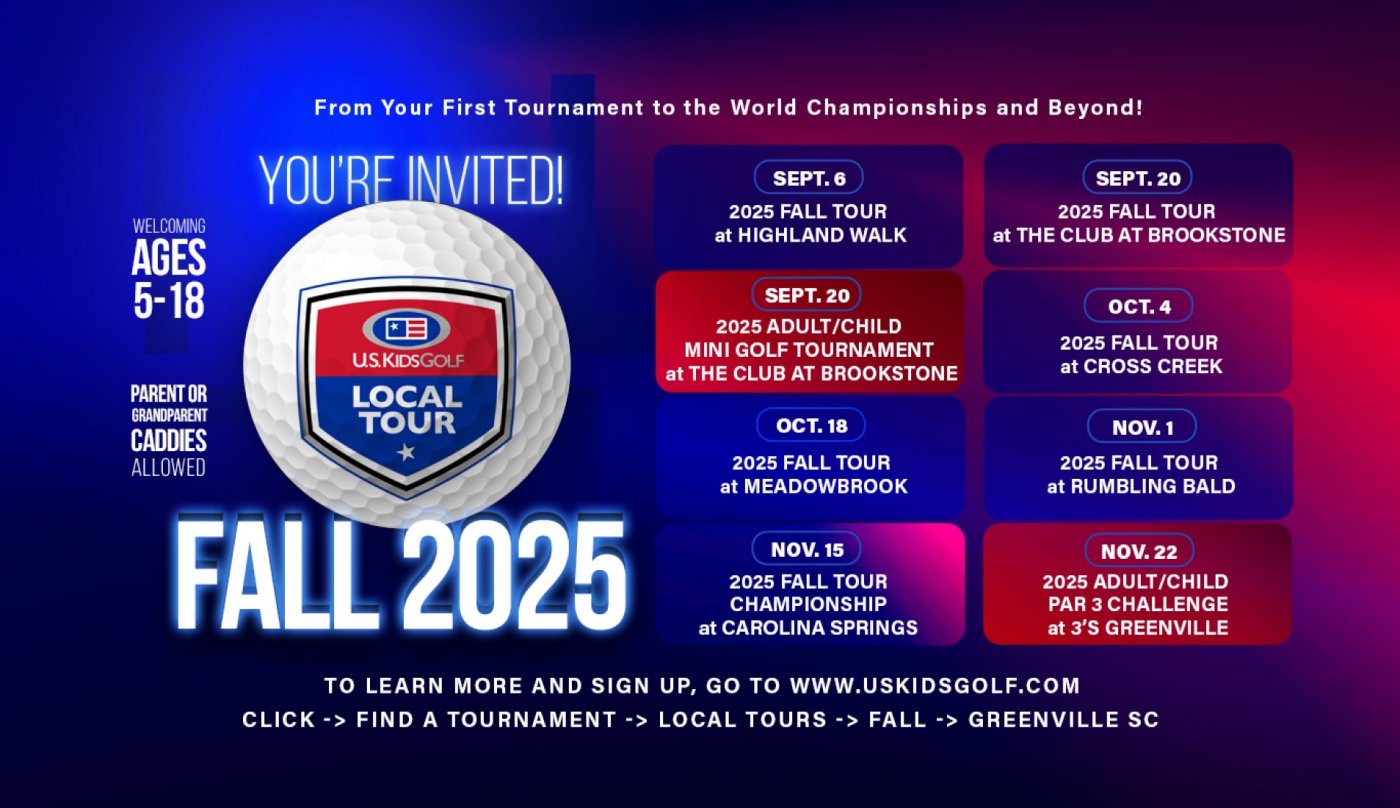 U.S. Kids Golf Greenville SC 2025 Adult\/Child Par 3 Challenge