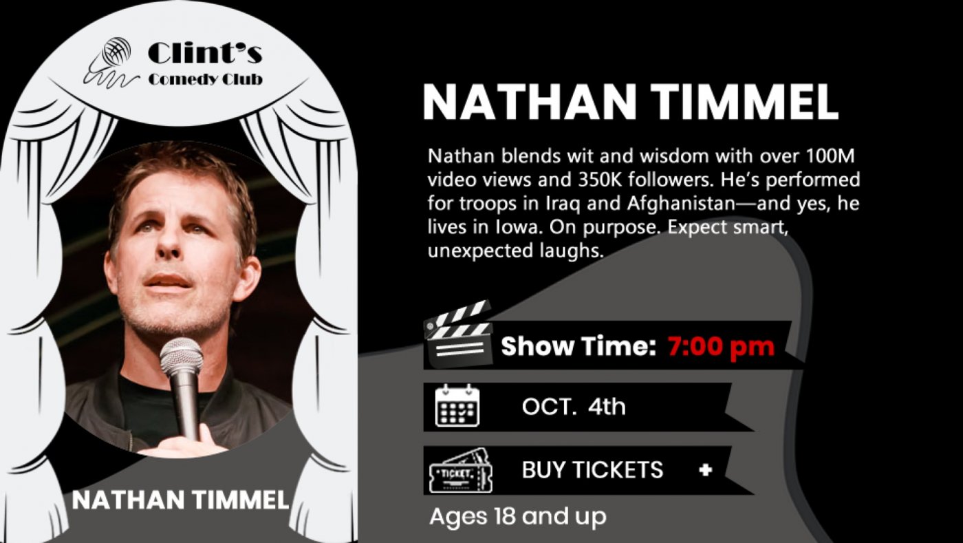 Comedian Nathan Timmel