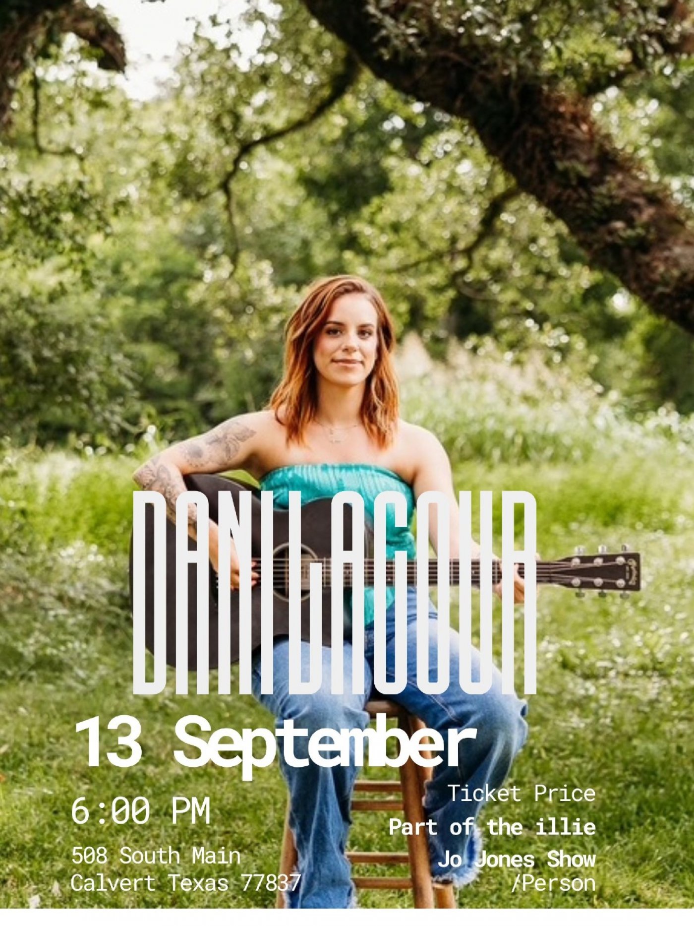 Dani LaCour Live at Cowgirls Tavern Part of the Billie Jo Jones Show