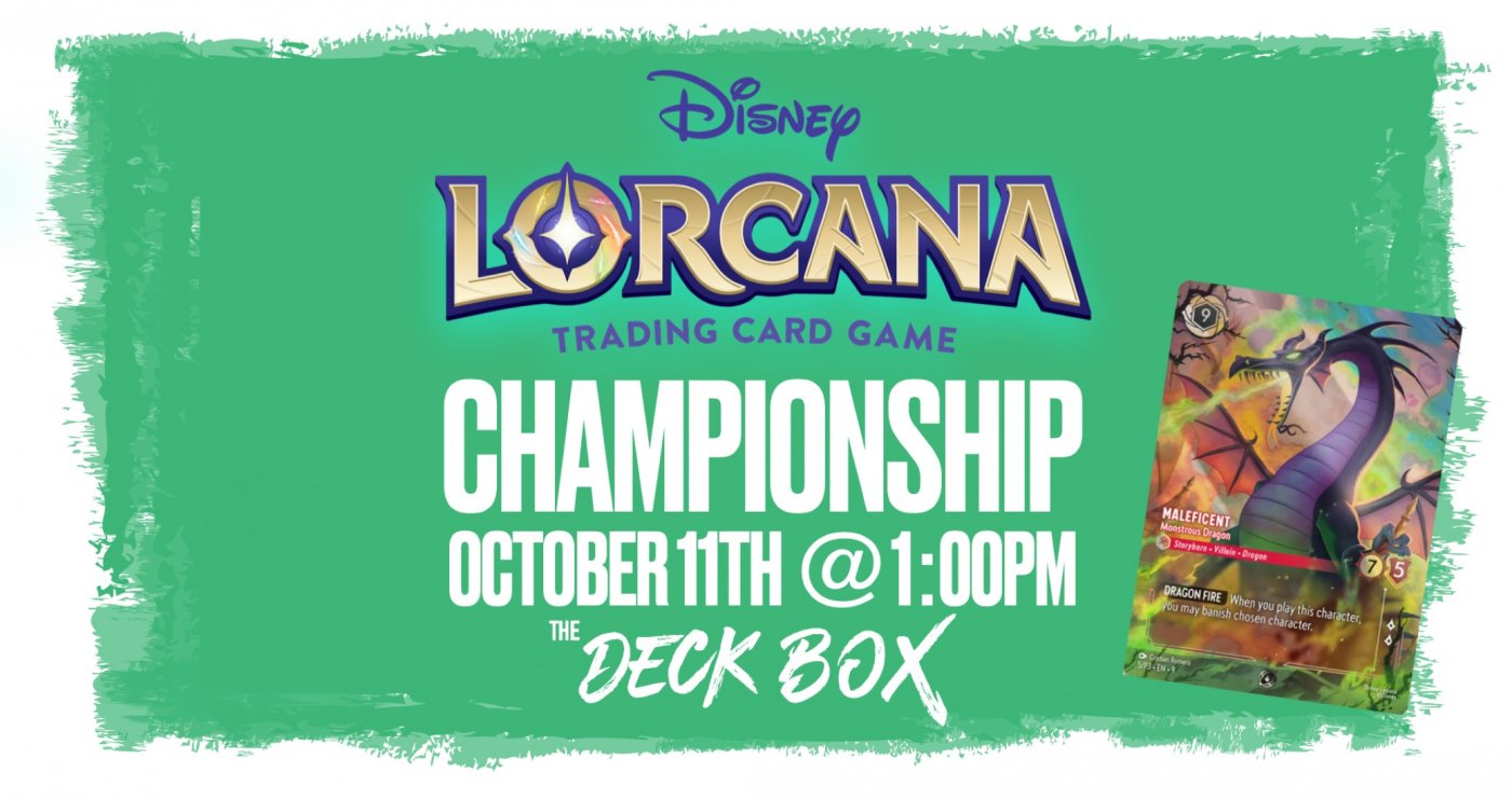 Disney Lorcana Trading Card Game - Set Championships - Fabled