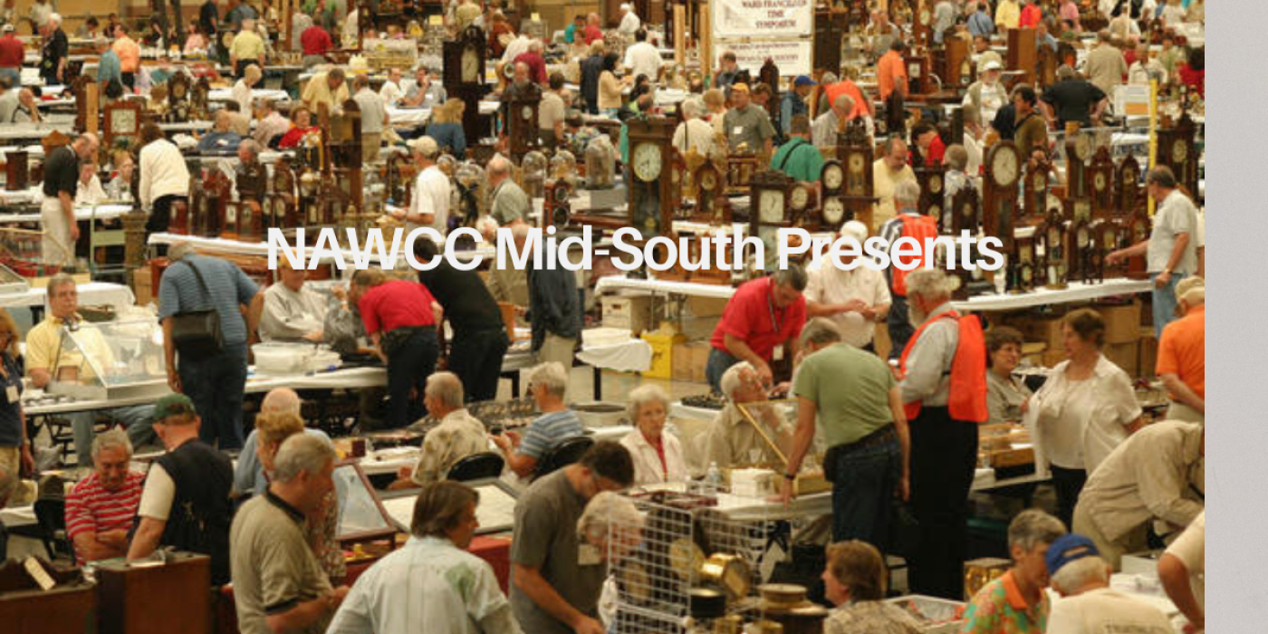 National Association of Watch and Clock Collectors Mid-South Convention-Public Welcomed