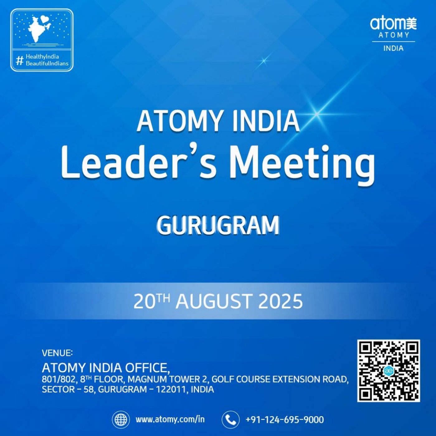 Atomy India Leader's Meeting - 20th Aug 2025