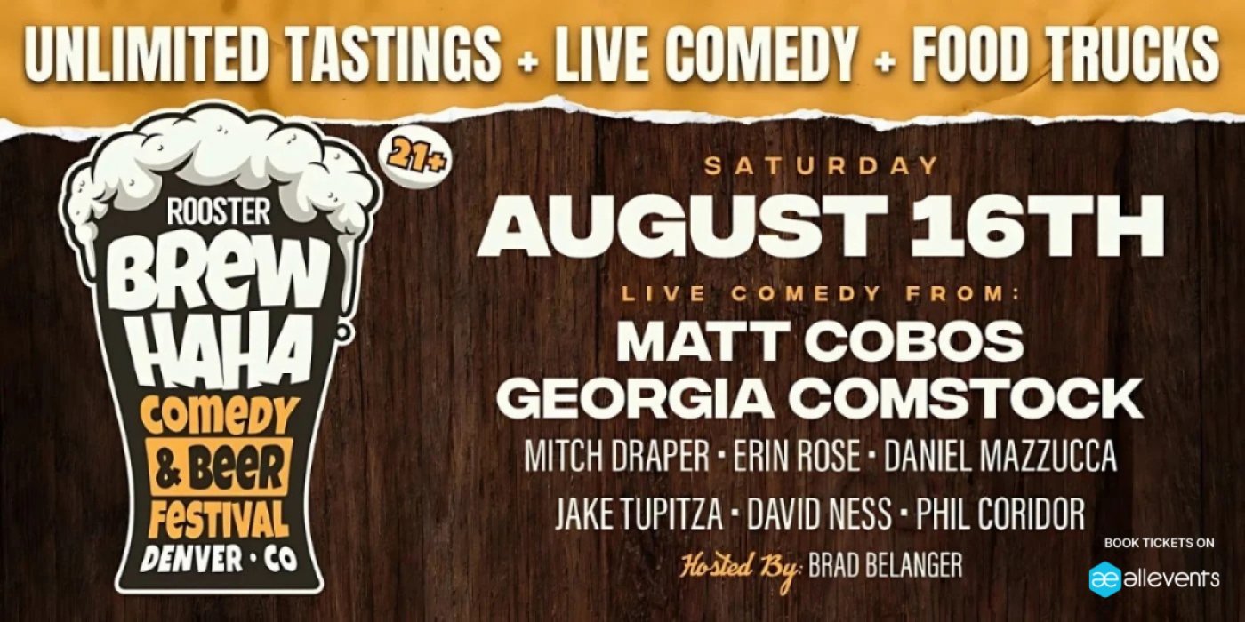 Rooster's BrewHaha | Denver's Comedy & Beer Festival