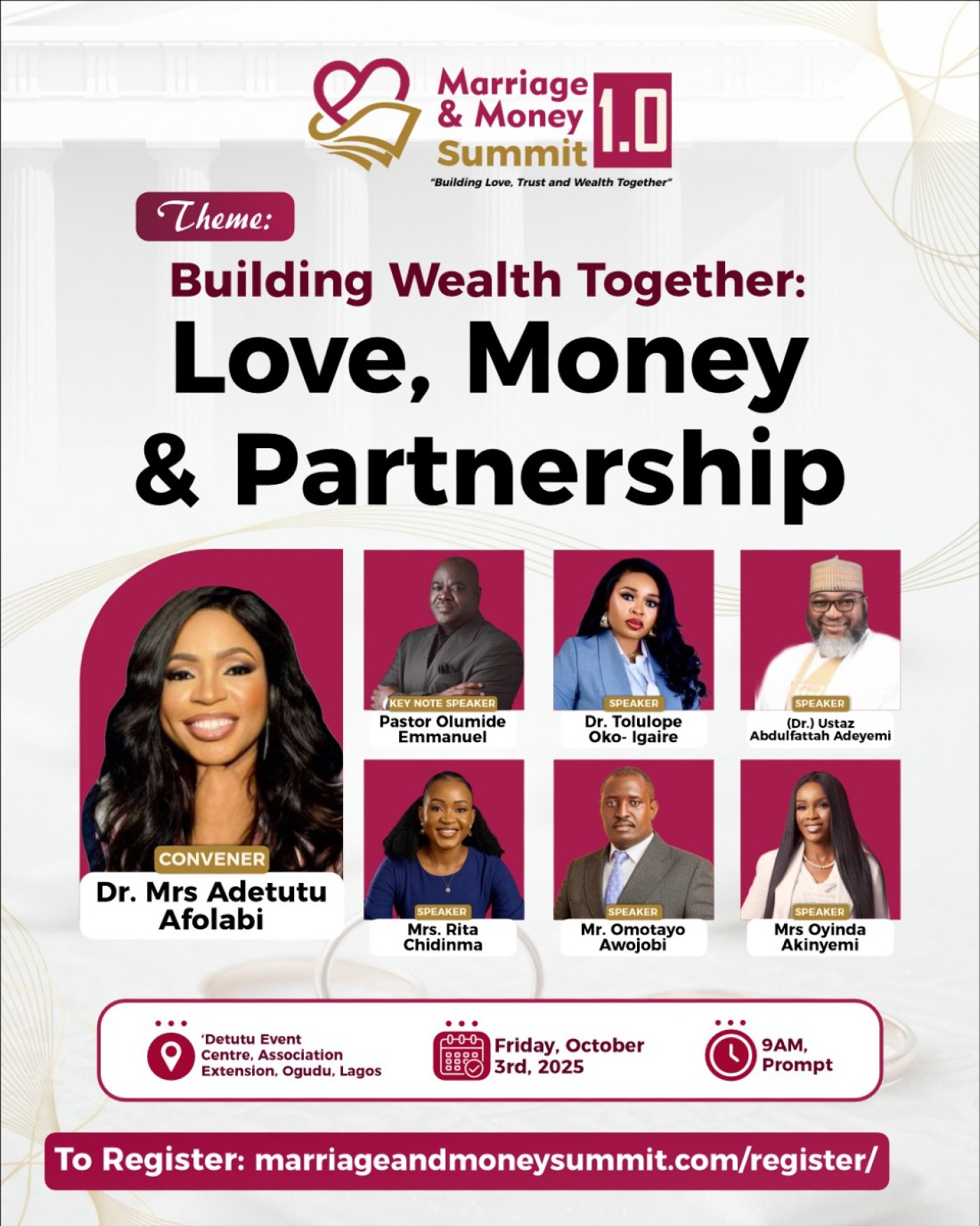 Marriage & Money Summit 