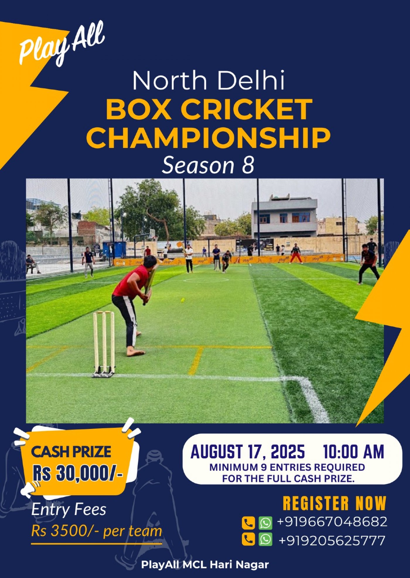  North Delhi Box Cricket Championship Season - 08