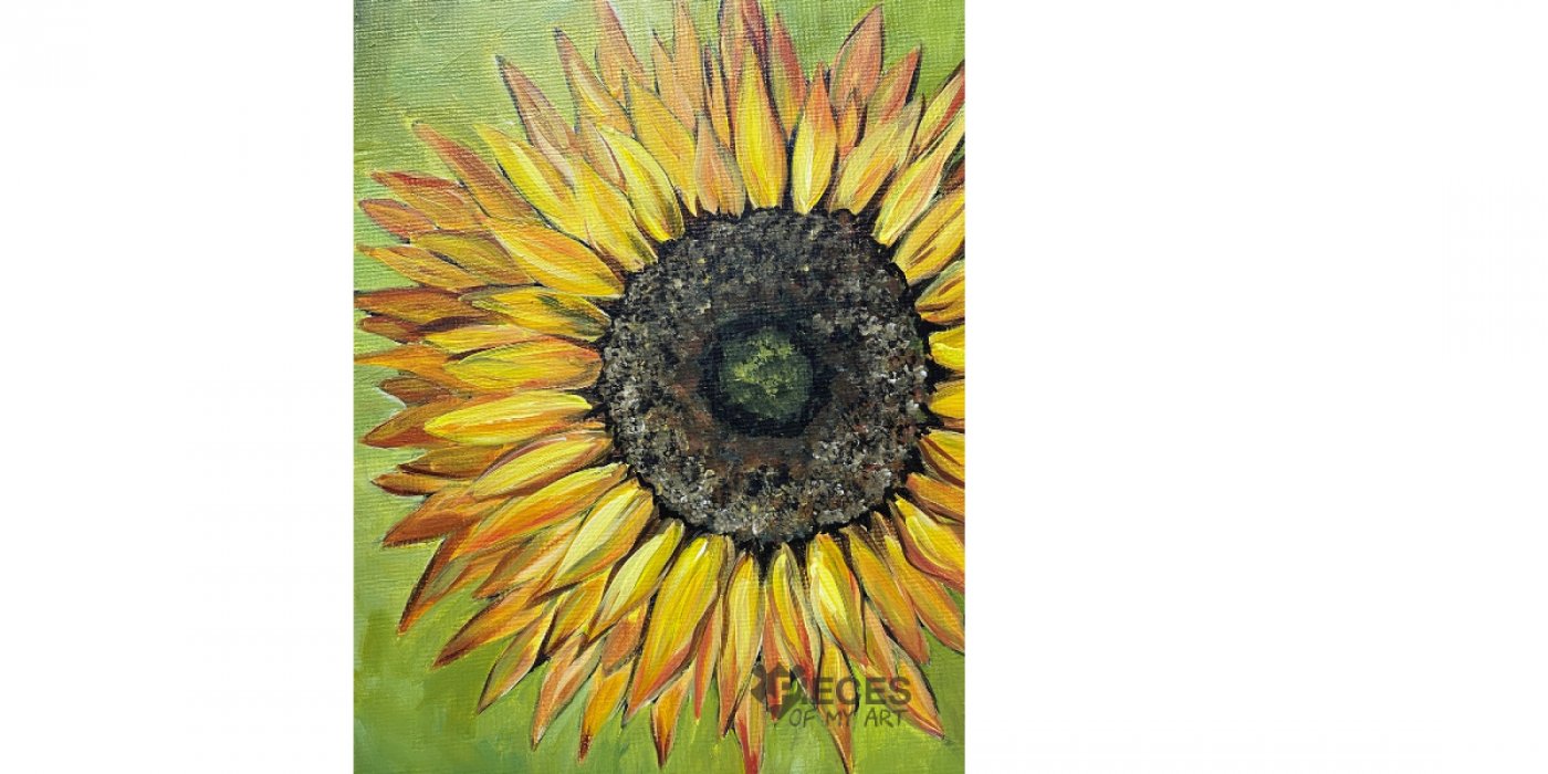 Let's Paint a Sunflower