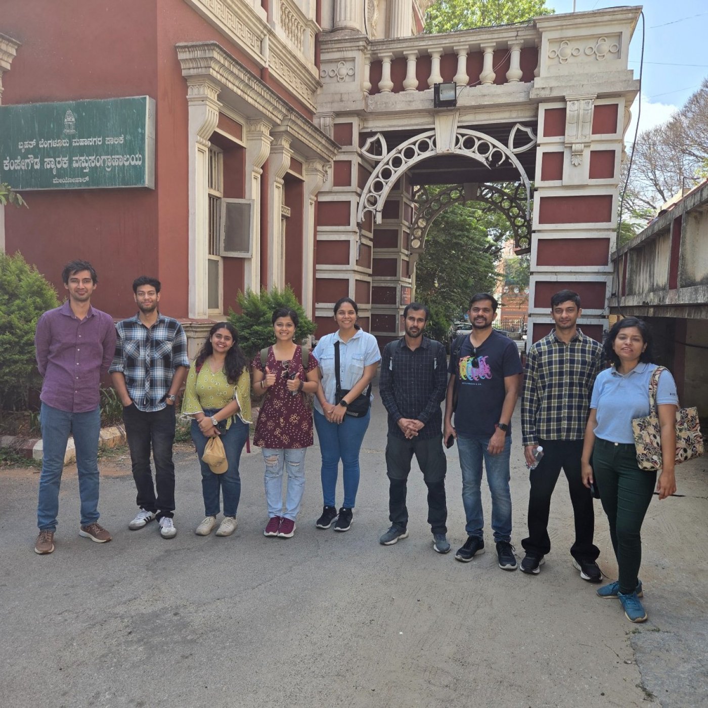 Brigade road heritage walk