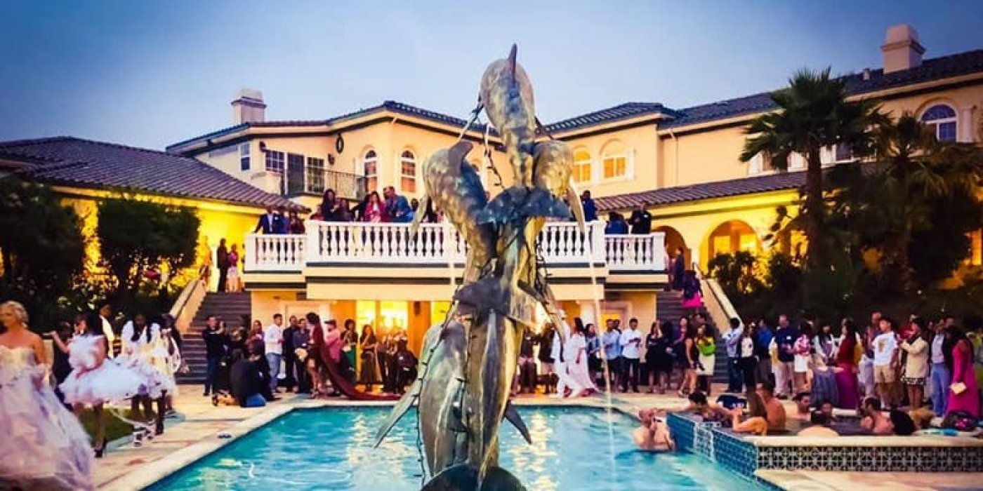 Mansion Pool Party, Buffet & Dance