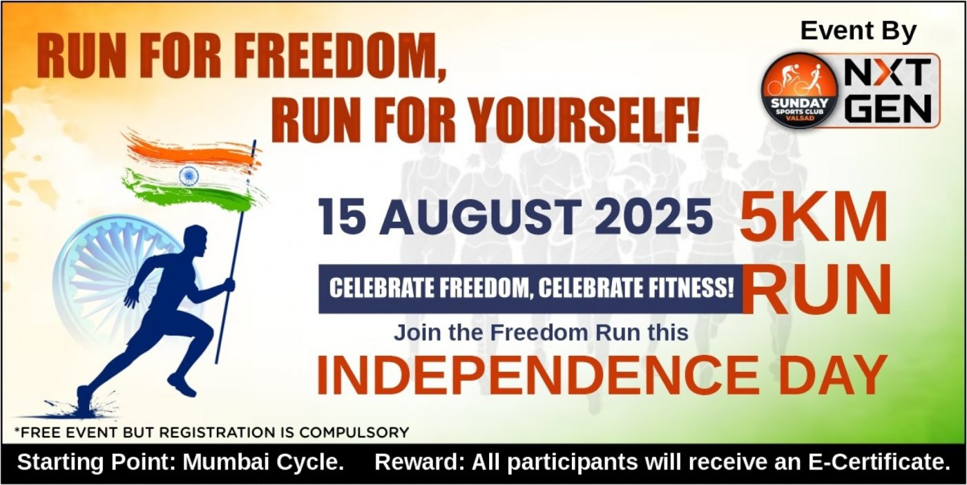 RUN FOR FREEDOM, RUN FOR YOURSELF BY SSC NXTGen