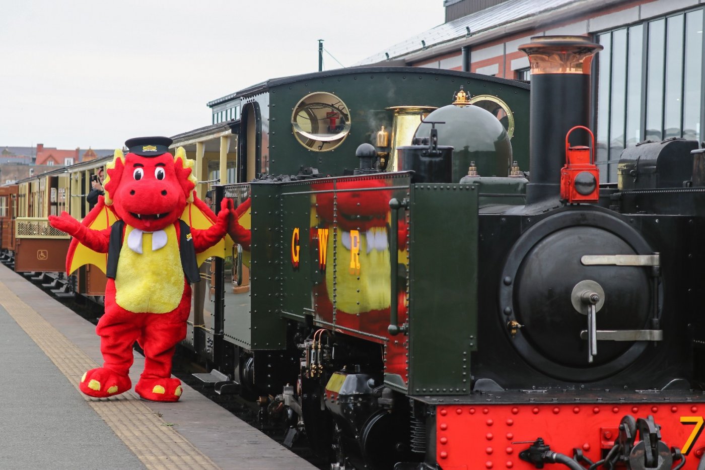 Dyffryn's Big Day Out at the Vale of Rheidol Railway