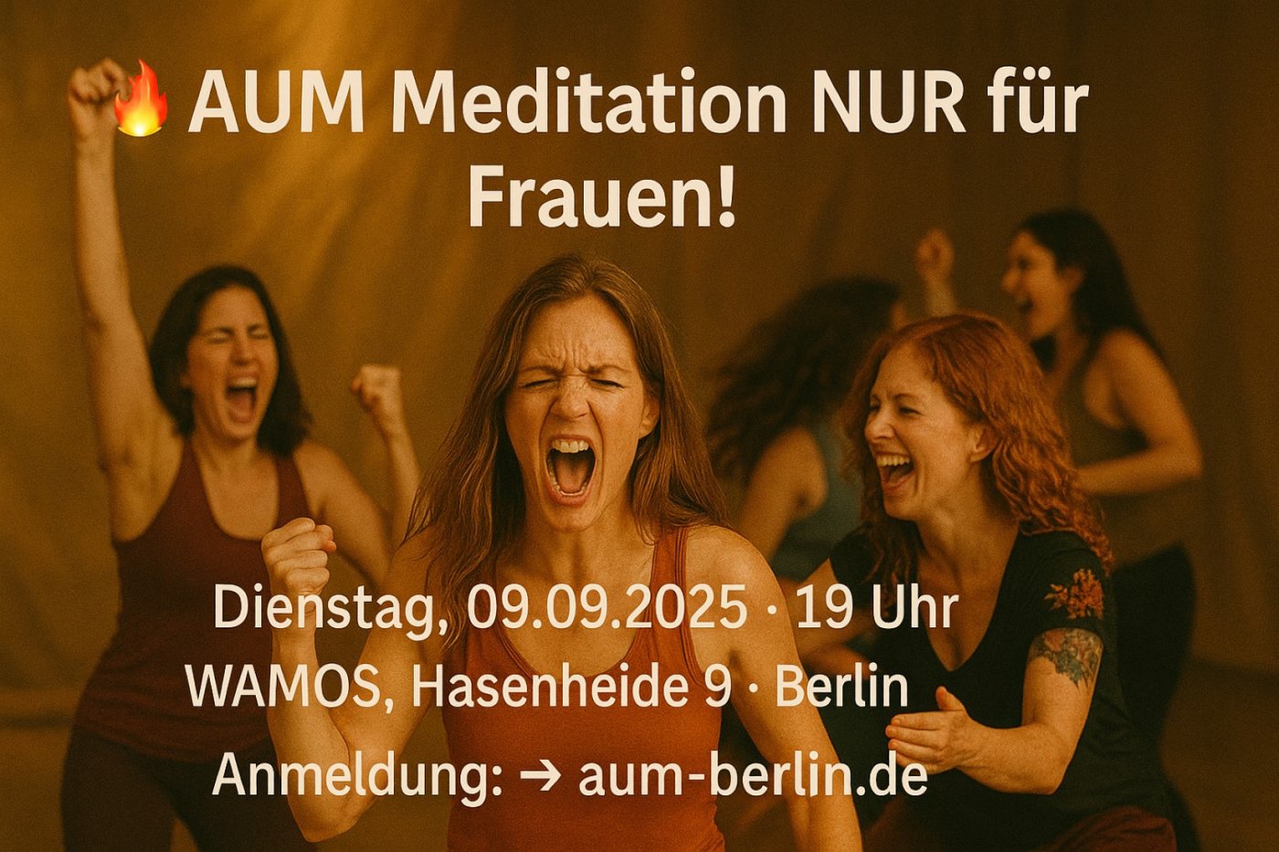 \ud83d\udd25 AUM Meditation nur f\u00fcr Frauen \u2013 Wamos Edition