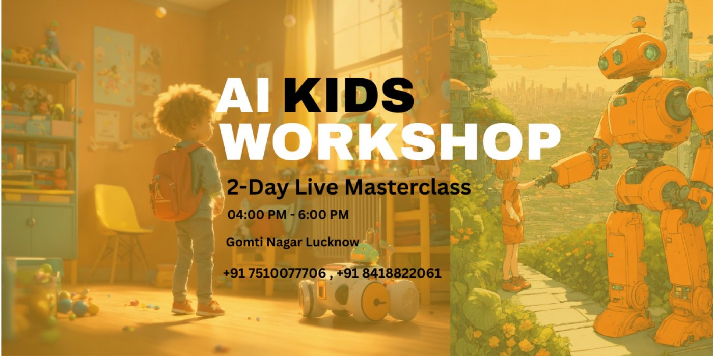 AI Workshop for Kids : Fun with the Future!