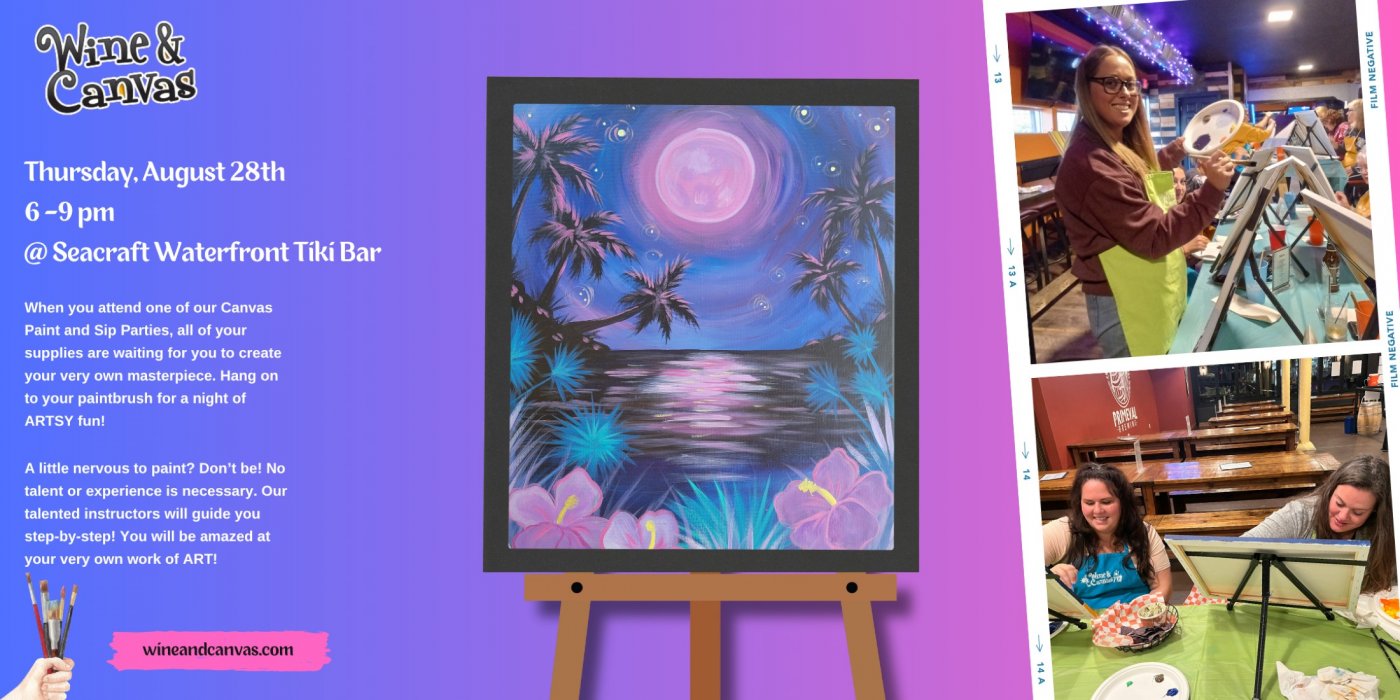 North Fort Myers Paint Party \u2013 Lilac Moon