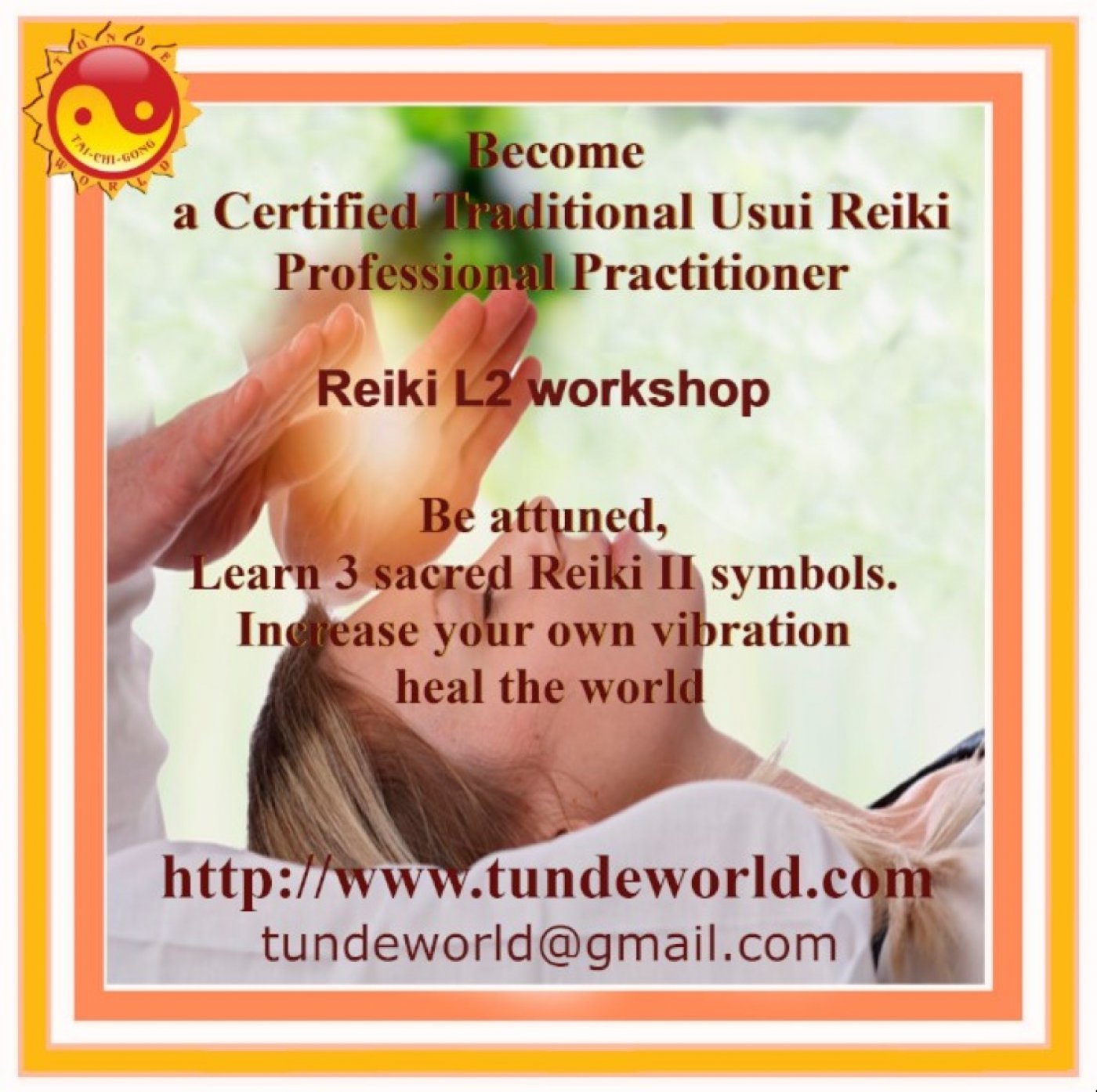 Reiki Level 2 - Advanced Training in Canberra