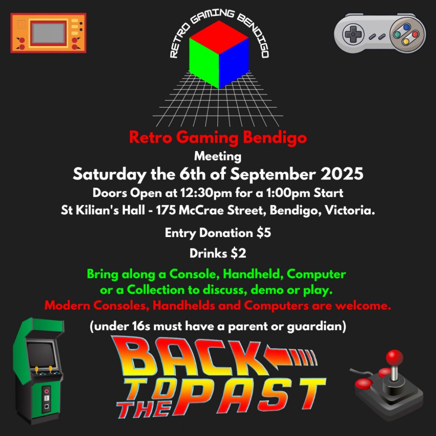Retro Gaming Bendigo - Meeting