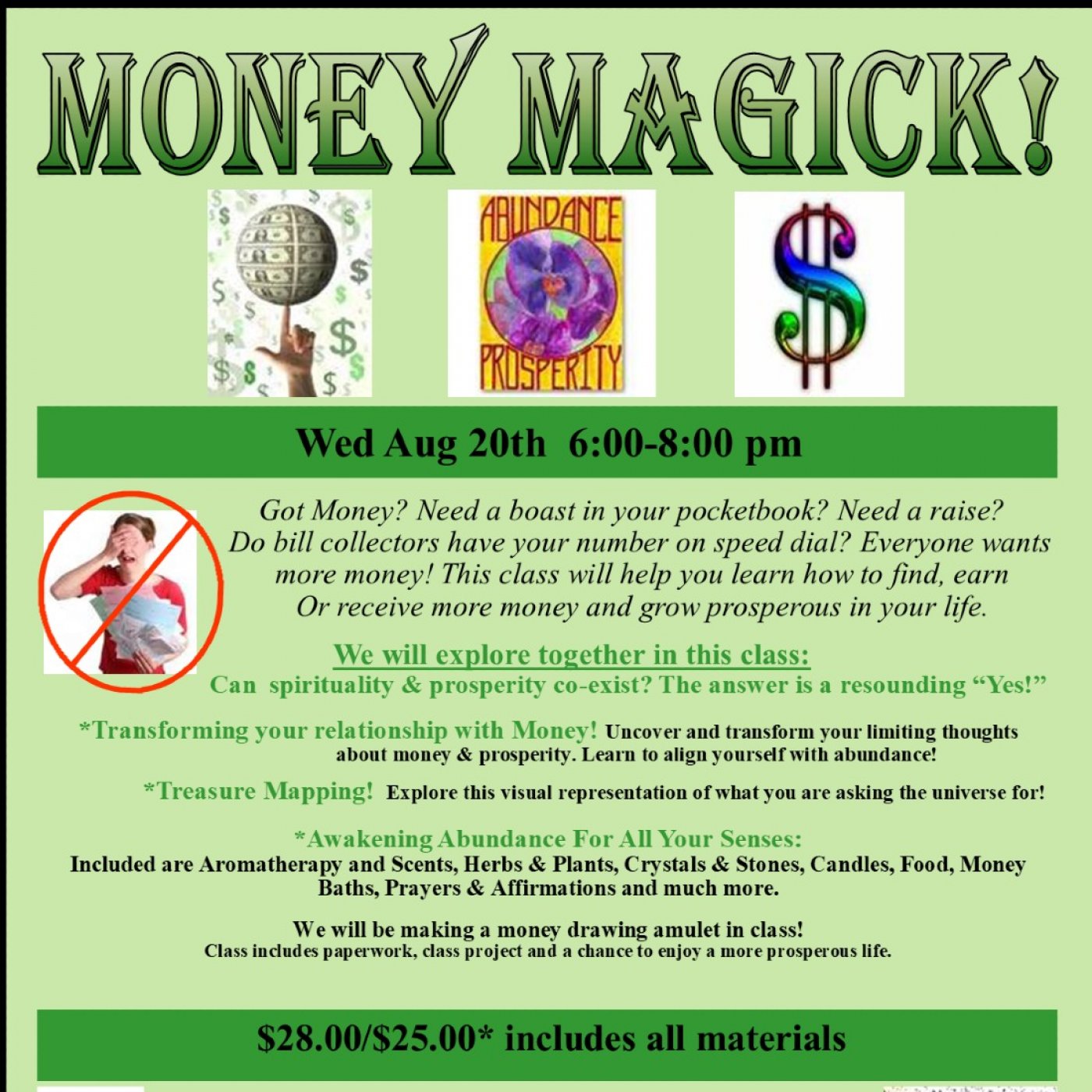Money Magick $28\/25.00*