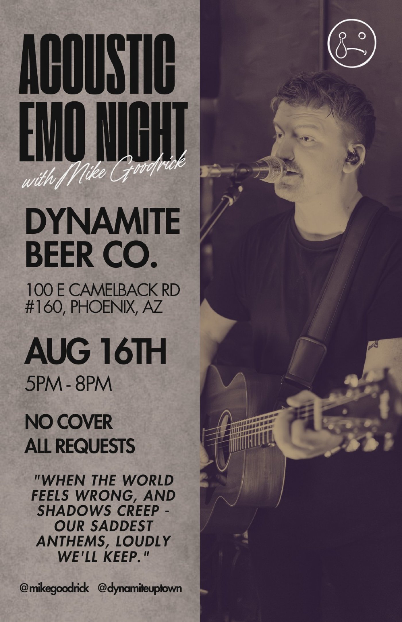 Emo Night @ Dynamite Beer Co.